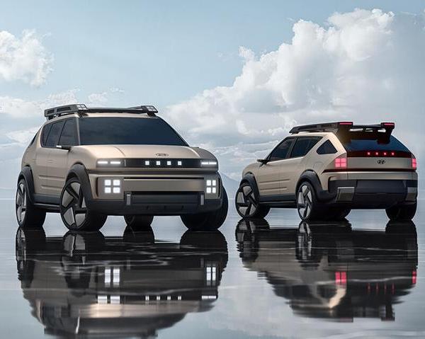 Hyundai показала концепт кроссовера Initium с водородным двигателем