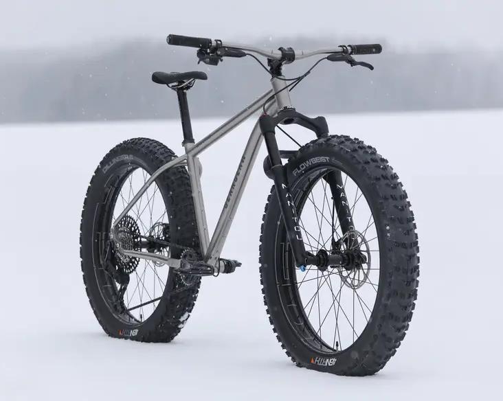 Фэтбайк с титановой рамой. Производитель Bearclaw Bicycle Co. представил Bearclaw Bruno