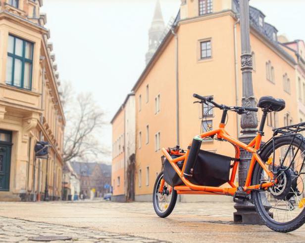 Грузовой велосипед  Finn от германского производителя VSC.Bike имеет грузоподъемность 185 килограмм